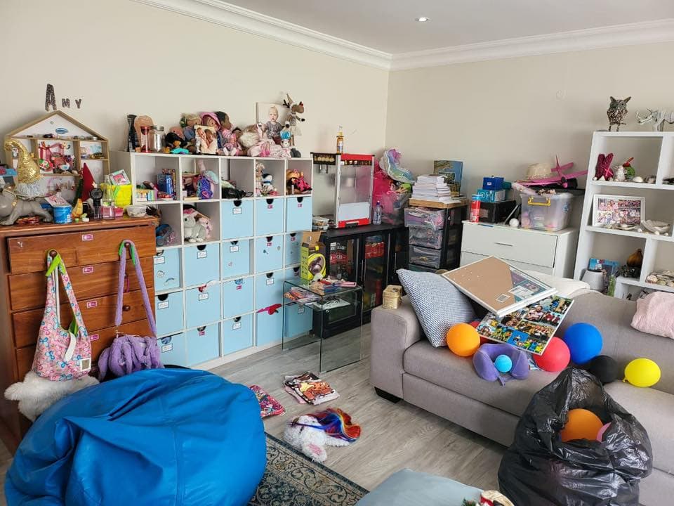 Before Closet Makeover